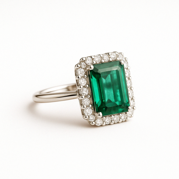 Imperial Green Glow Ring
